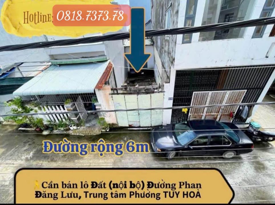 Đất nền Phan Đăng Lưu, P.9, Tuy Hoà 81.9m² – Tiềm năng tăng giá
