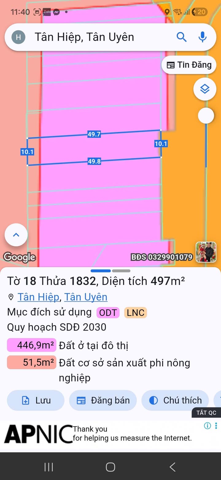 Đất Vàng KCN Nam Tân Uyên - 500m² Sẵn Thu Nhập 9 Triệu/Tháng