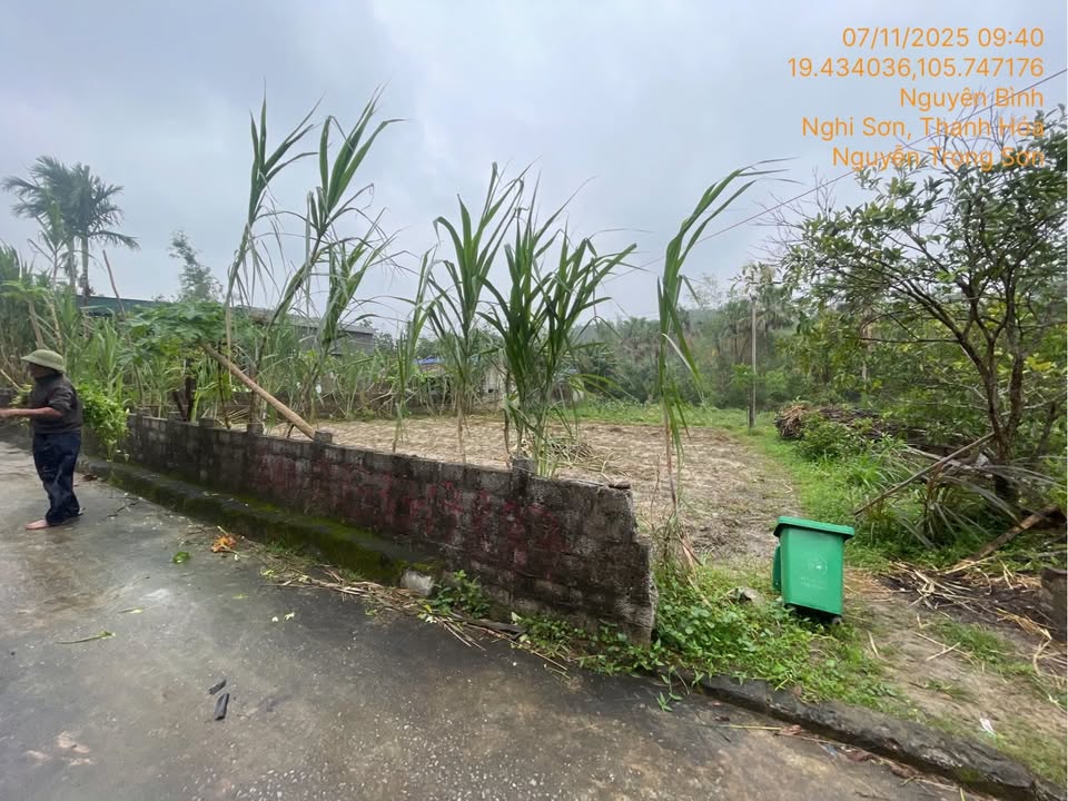 Bán đất nền 383m² - TDP Xuân Nguyên, Nghi Sơn - Sổ đỏ sẵn sàng