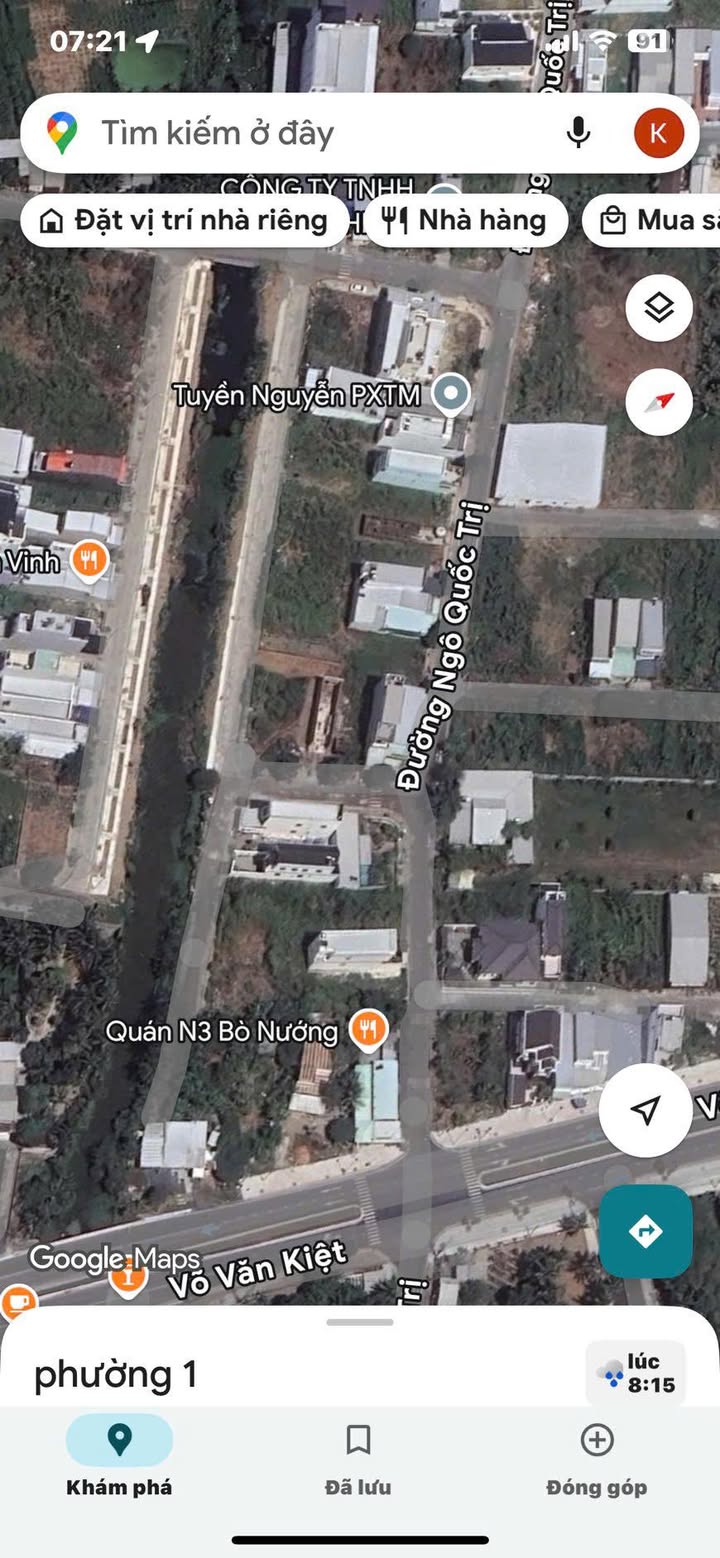 Đất nền 250m² Phường 1 Trà Vinh - Tiềm năng tăng giá vượt trội!