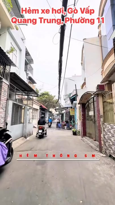 Nhà riêng Quang Trung Gò Vấp 62m² - Hẻm ô tô tận nhà, giá 7 tỷ!