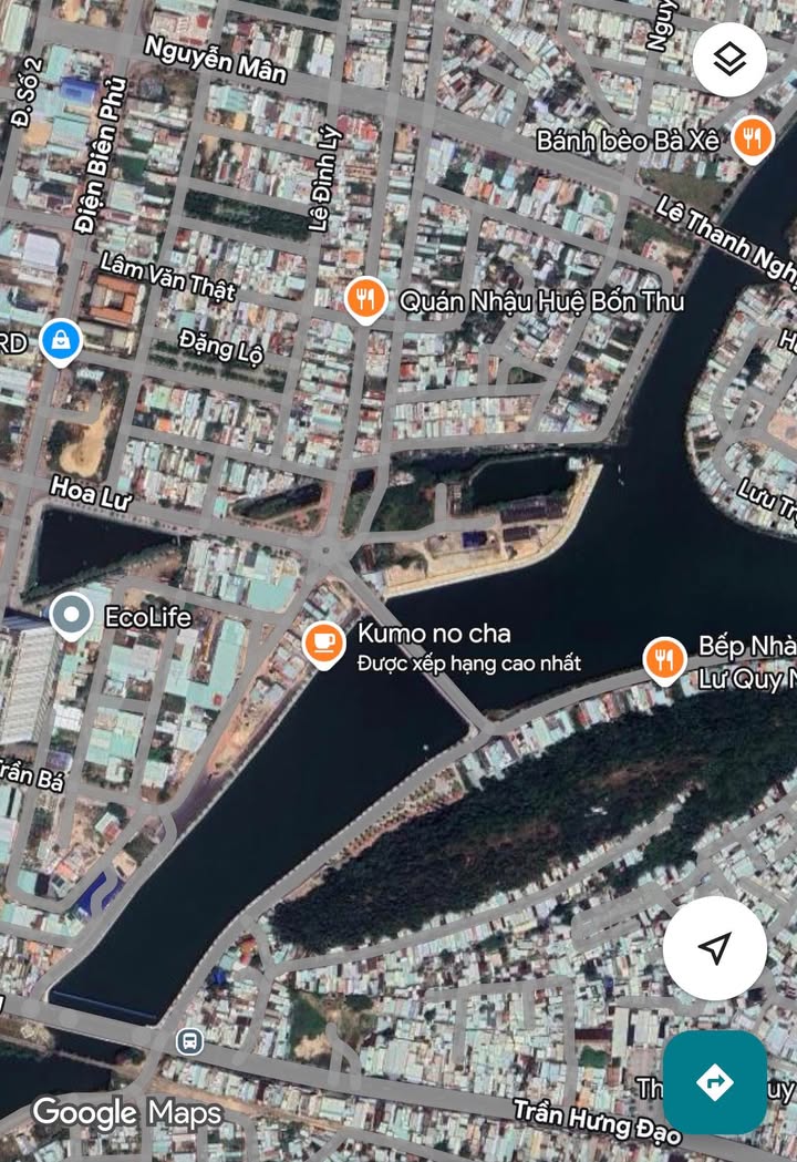 Nhà Phố Mặt tiền Đường Hoa Lư Quy Nhơn 105m² - Mặt tiền kinh doanh đắc địa!