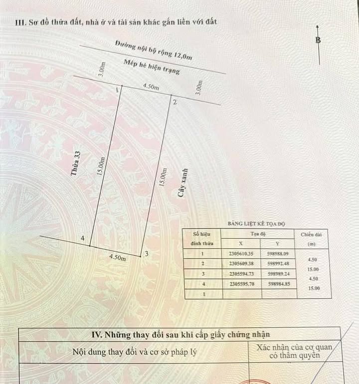 Đất nền Hải An 67.5m² giá 7.087 tỷ - Sổ đỏ chính chủ