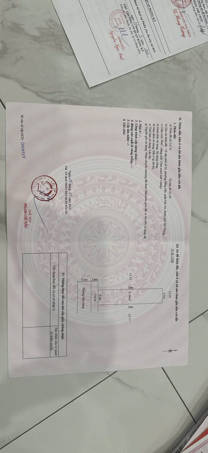 Bán Đất Tái Định Cư Đường Dứa, Hải Phòng - 90m²/lô, Giá 2.9 Tỷ