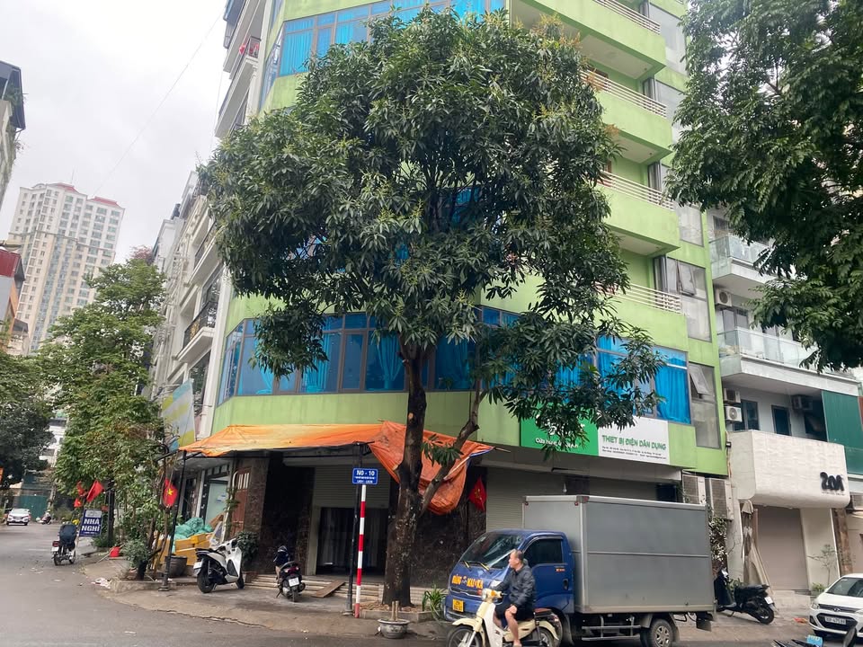 Mặt bằng kinh doanh 2 mặt tiền Lê Lai, Hà Đông 196m² - Sẵn sàng làm cafe