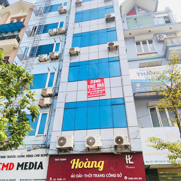 Tòa Văn Phòng 7 Tầng Mặt Tiền 40m - 150 Trần Vỹ, Bắc Từ Liêm - 55 Triệu