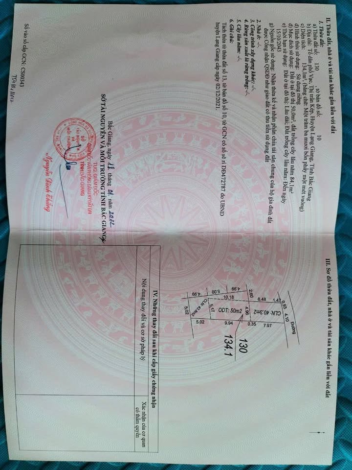 Đất nền Kép, Lạng Giang 137m² - Sổ đỏ chính chủ, tiềm năng tăng giá!