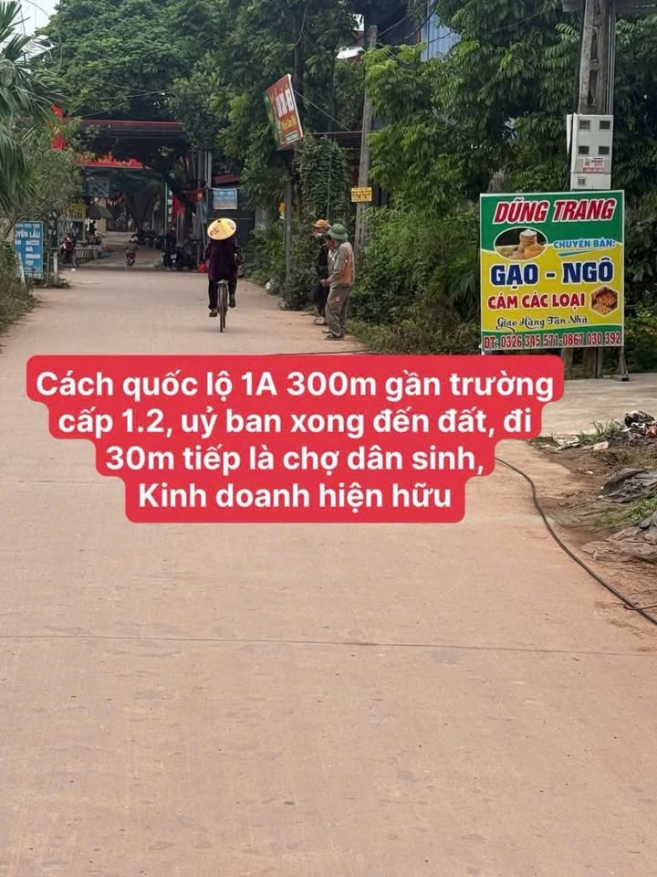 Đất đấu giá Lạng Giang 100m² - Kinh doanh đắc lộc, hướng đồng thoáng mát