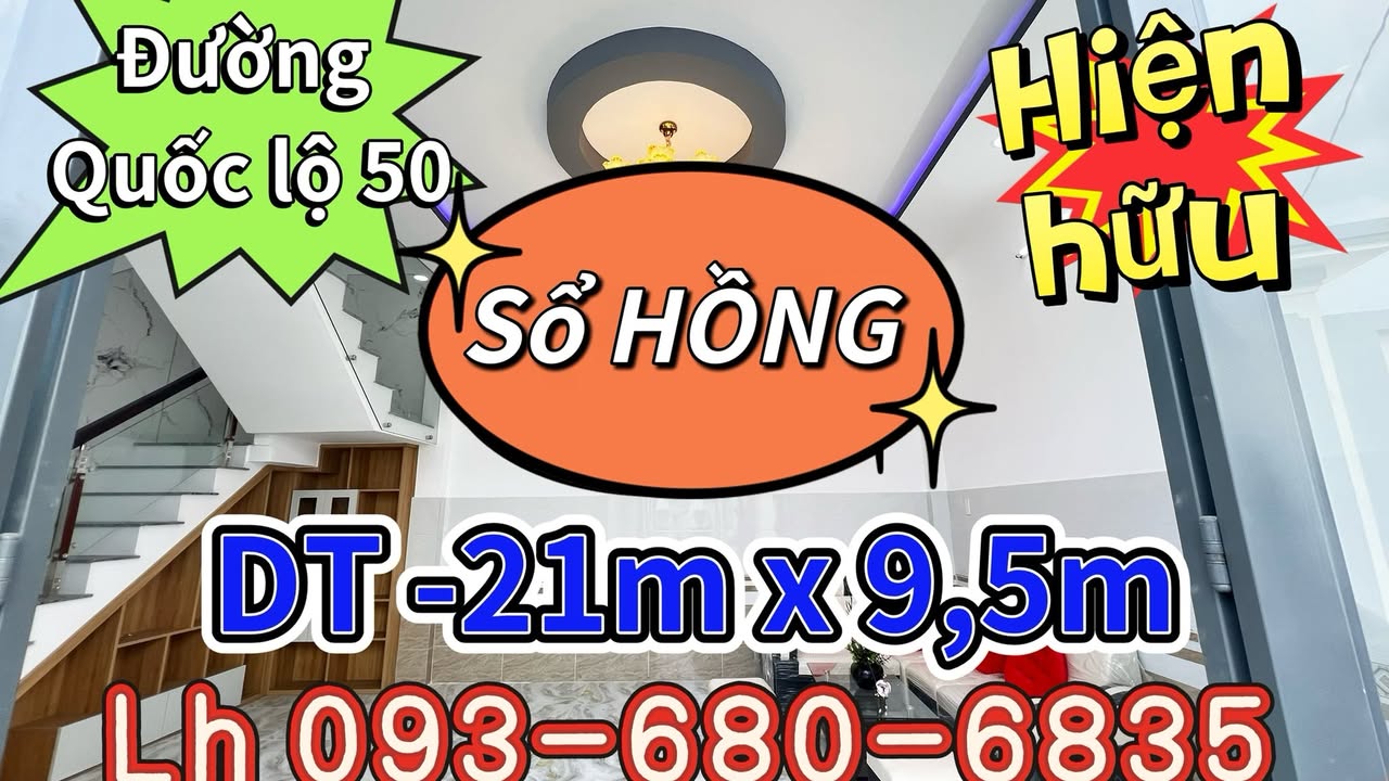 Biệt thự sân vườn 220m² Tân Kim, Q8 - Sổ hồng, xe hơi vào nhà