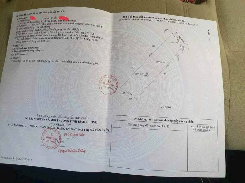 Nhà vườn Bạch Đằng, Tân Uyên 954m² - Nghỉ dưỡng lý tưởng!