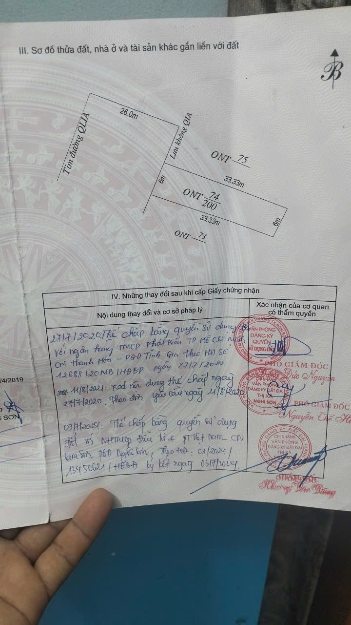 Đất nền Nghi Sơn 200m² QL1A - Tiềm năng tăng giá!