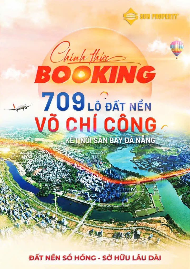 Đất nền Sun Group Võ Chí Công Đà Nẵng - Sổ hồng, tiềm năng tăng giá!