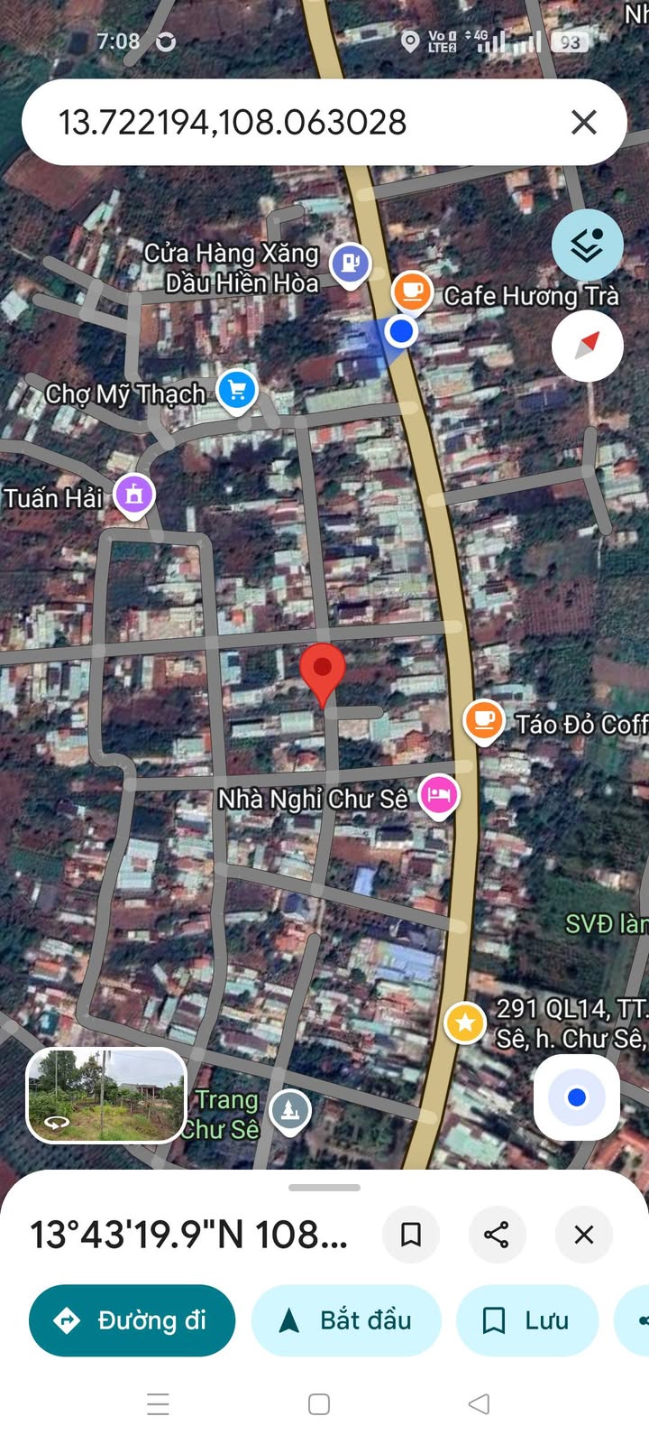 Đất nền Chư Sê Gia Lai 415m² giá 1.1 tỷ - Sổ đỏ chính chủ