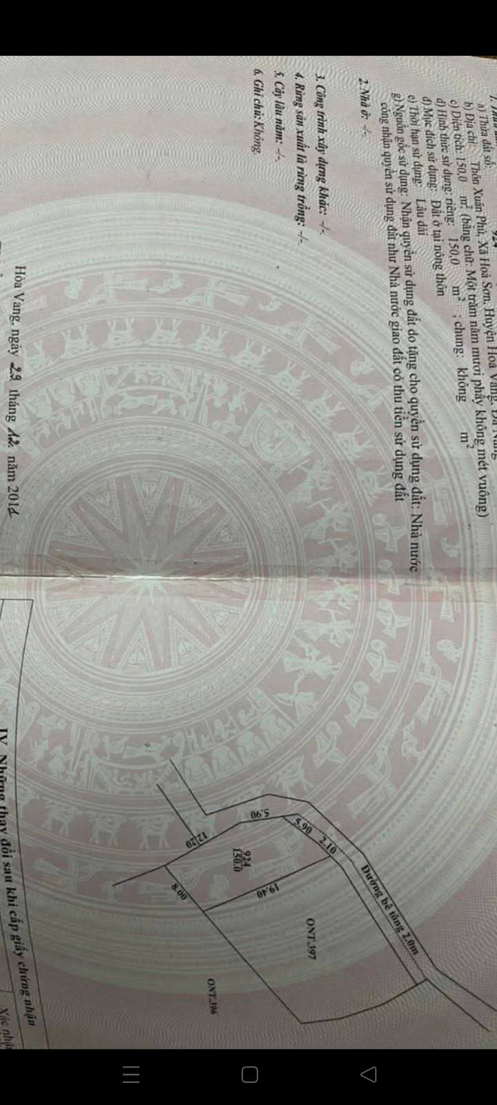 Đất nền Hòa Khánh, Liên Chiểu 150m² - Sổ đỏ chính chủ!