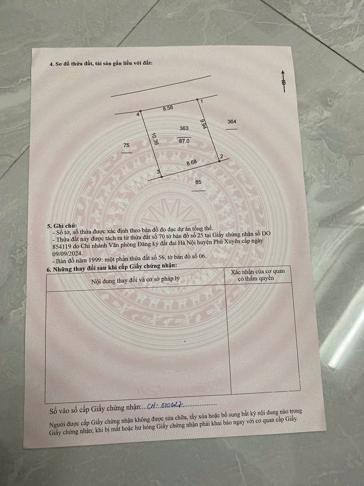 Nhà riêng Thôn Hội Phú Xuyên 87m² - Ô tô vào tận nhà!