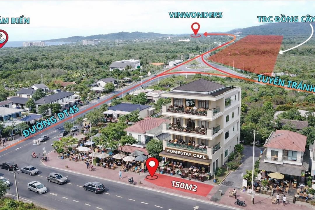 Đất Nền Đồng Cây Sao, Phú Quốc - 150m² Giá 1.7 Tỷ, Sổ Đỏ Sẵn Sàng