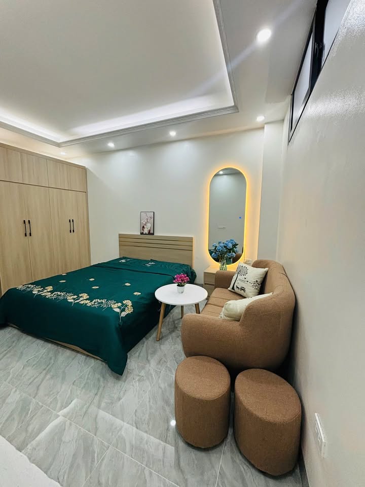 Cho thuê căn hộ Studio full nội thất, 59 Ngõ Linh Quang, Đống Đa - Sẵn Sàng Dọn Vào Ở!