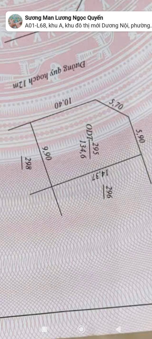 Đất nền Thái Nguyên 135m² - Lô góc, trung tâm, tiềm năng tăng giá!