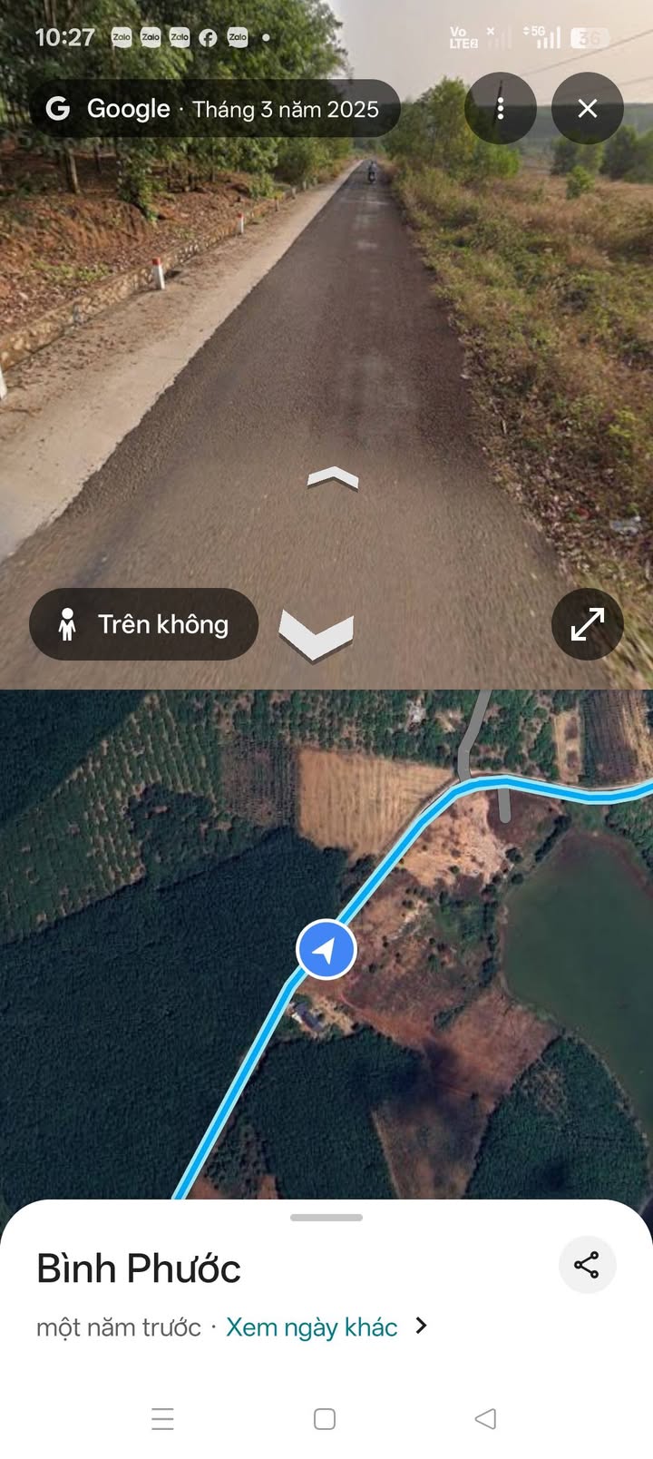 Đất nền mặt tiền nhựa view hồ Tân Hòa, Đồng Phú - 450m² chỉ hơn 400 triệu