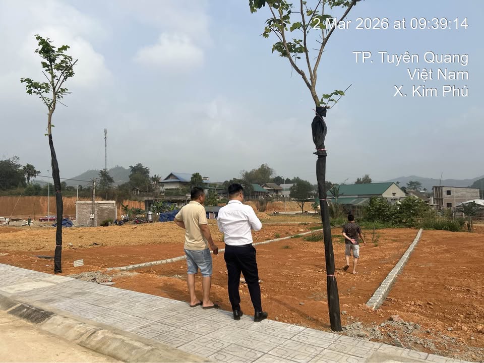 Đất nền Đội Cấn Tuyên Quang 121m² giá 500 triệu - Pháp lý rõ ràng