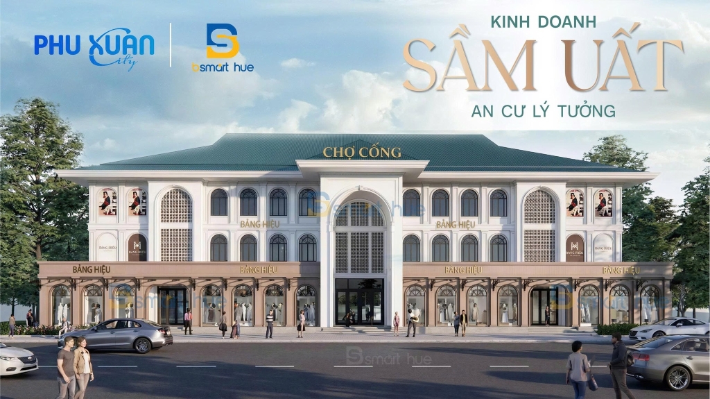 Shophouse An Đông Huế 132m² - Mặt tiền kinh doanh, vị trí đắc địa!