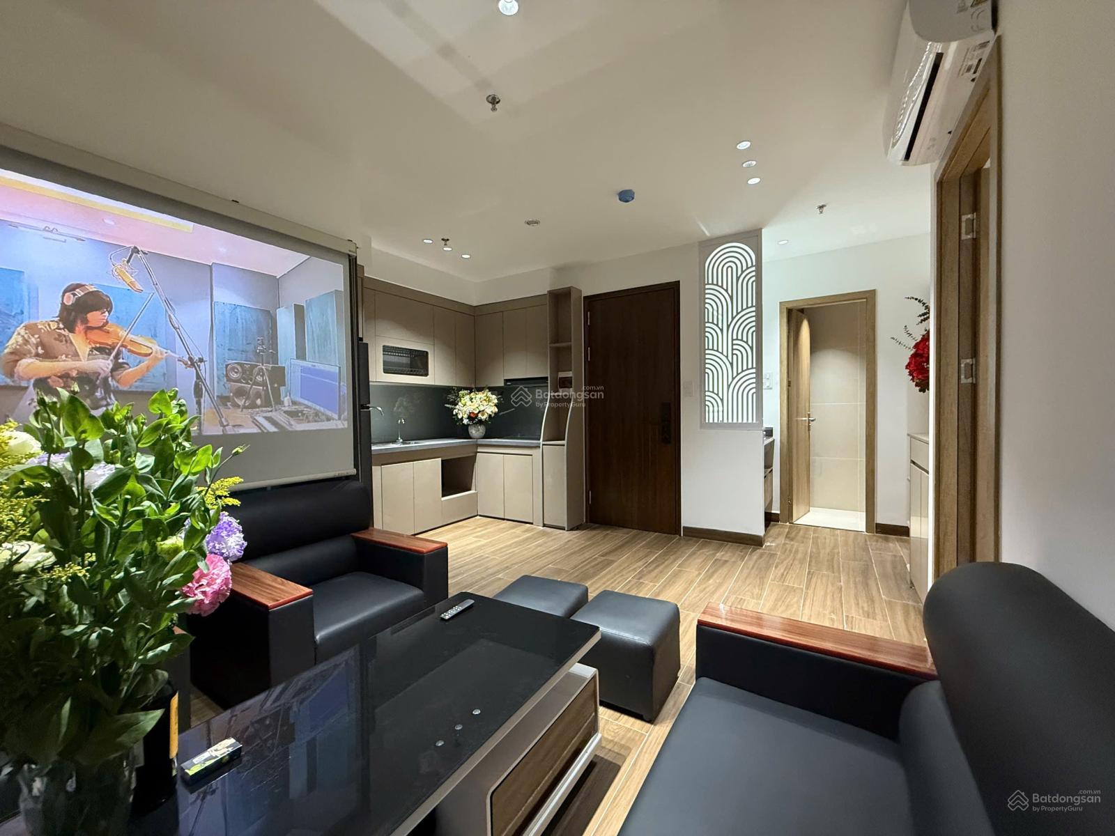 Cho thuê căn hộ 50m² 2PN Đội Cấn, Ba Đình - Giá 15 Triệu, Full Nội Thất