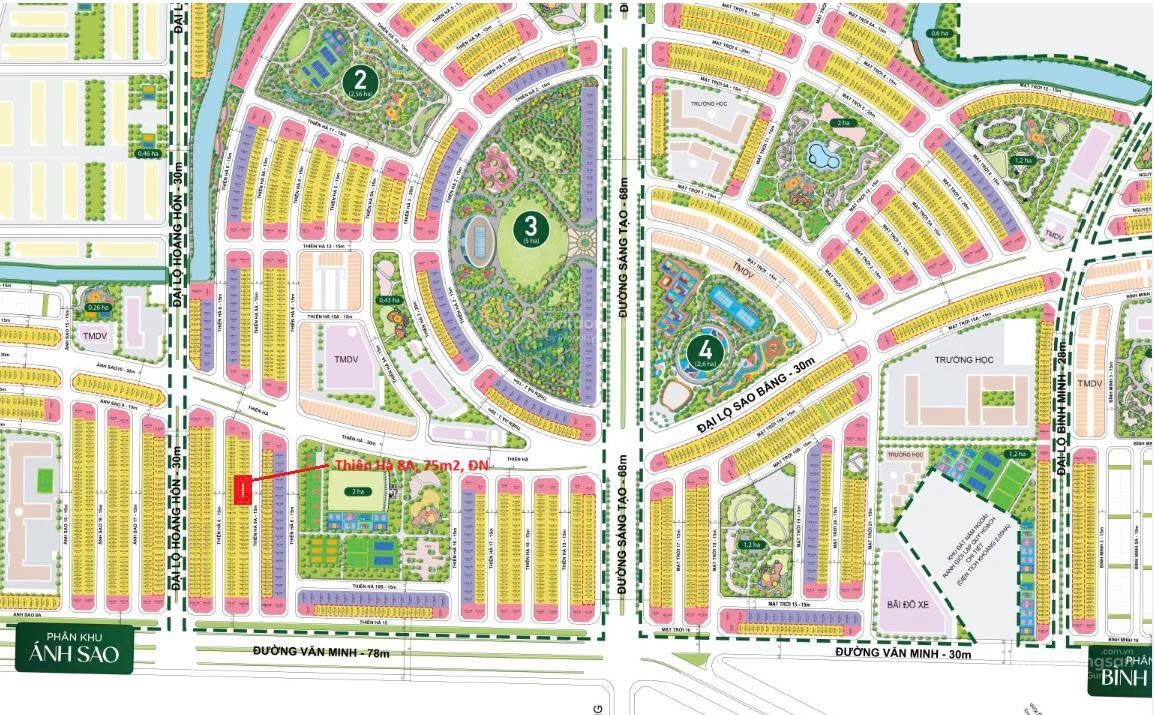 Nhà liền kề Vinhomes Golden City 98m² - Vị trí đẹp, giá từ 5 tỷ