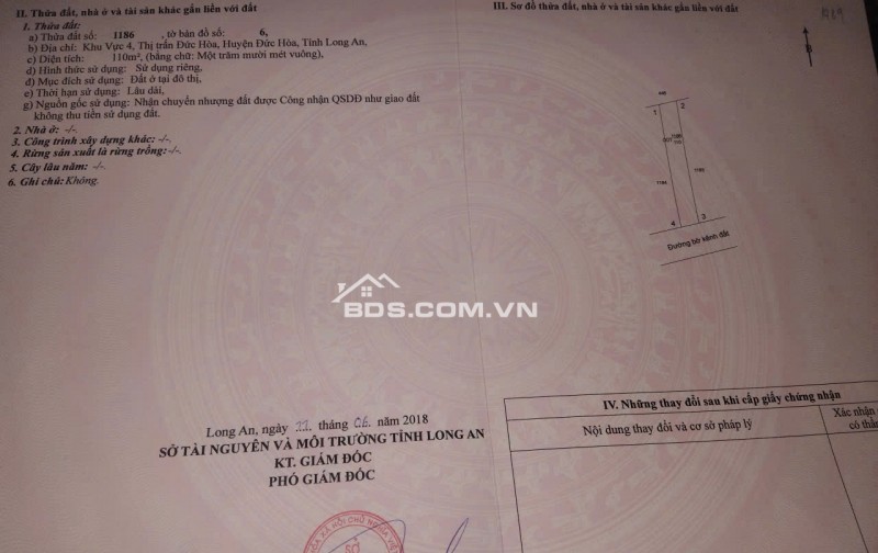 Đất Nền Mặt Tiền Nguyễn Văn Dương, Đức Hòa - 900 Triệu, Cơ Hội Đầu Tư Mở Quán