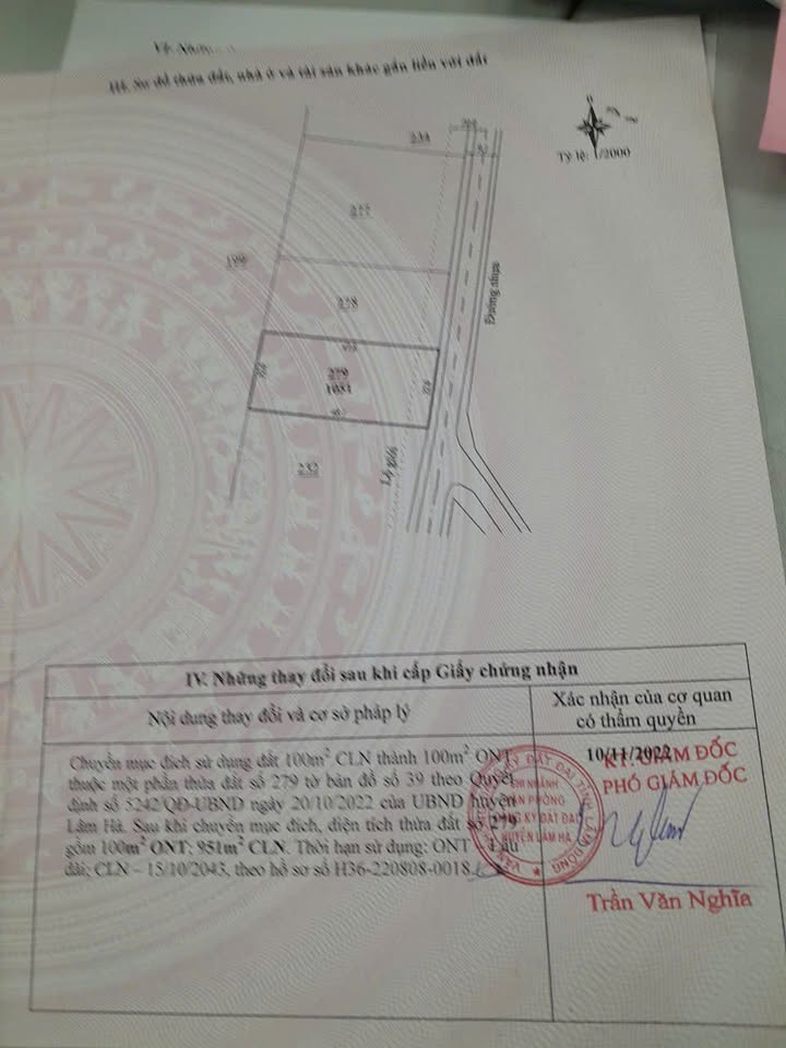 Đất Mặt Tiền Đường Tân Hà, Lâm Hà - 100m², Giá 2.1 Tỷ, Sẵn Sổ Hồng