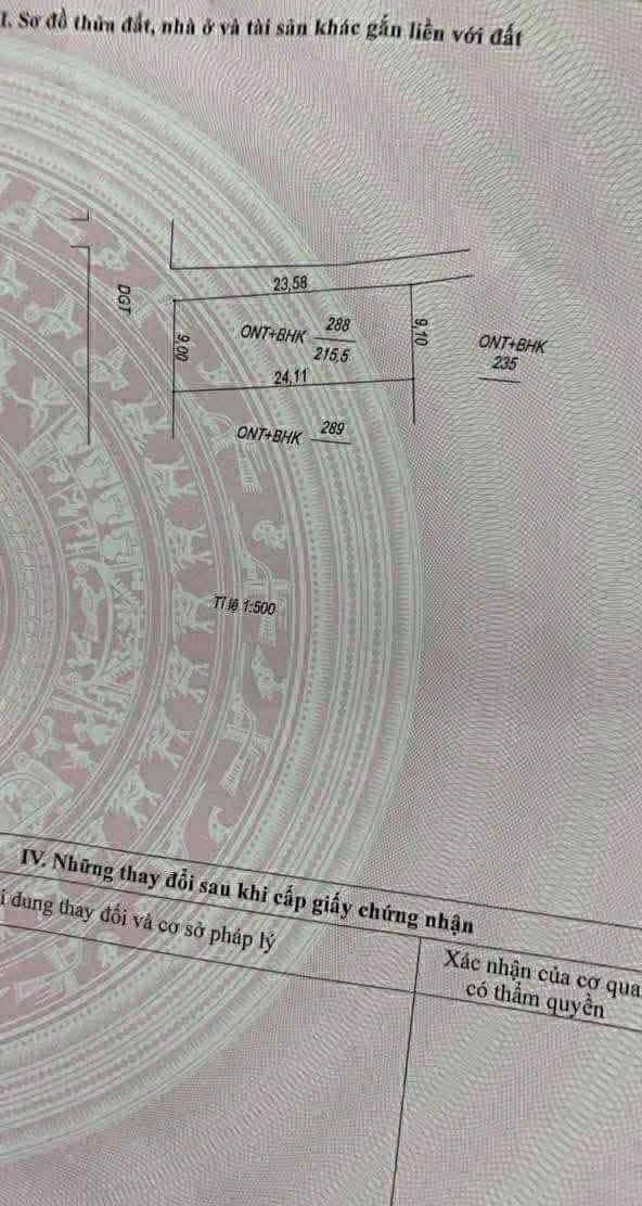 Đất Lô Góc 215.5m² Quảng Xuân - Sẵn Sàng Xây Dựng