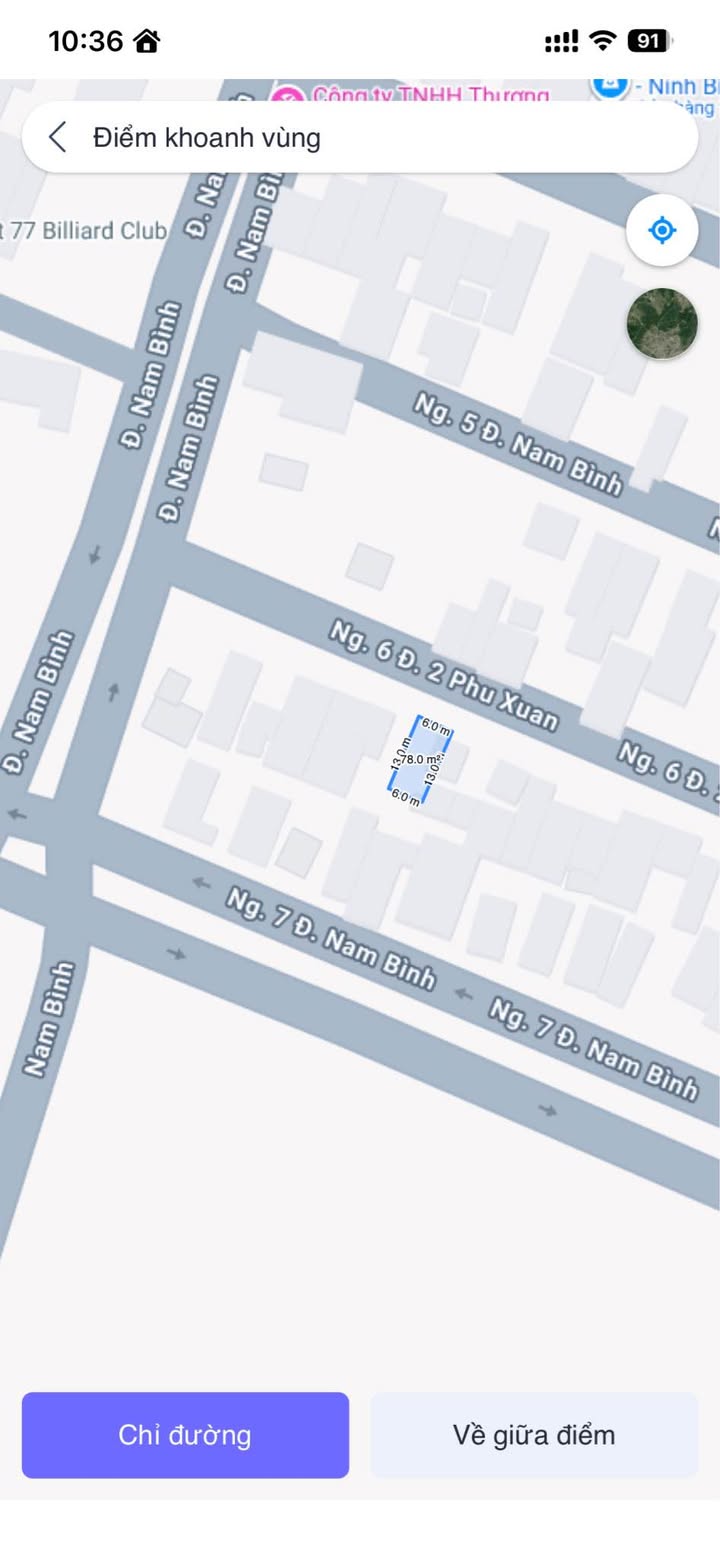 Đất nền 78m² Nam Bình, Ninh Bình - Sổ đỏ sẵn, KDC sầm uất