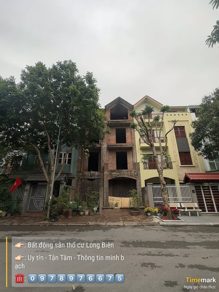 Bán Biệt Thự Thô Việt Hưng 114m² - Sổ Đỏ Sẵn Sàng Xây Dựng