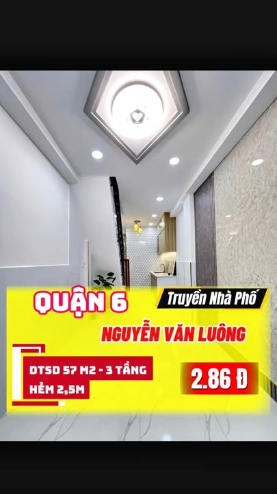 Nhà phố Quận 6 Nguyễn Văn Luông 45m² - Sẵn sàng ở ngay!