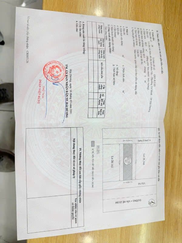 Đất nền Thiên Phú Đảo Ngọc Hải Dương 60m² - Sổ đỏ chính chủ