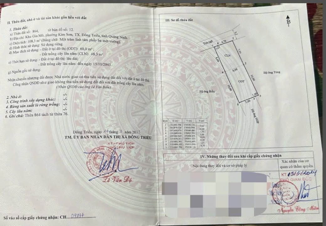 Đất nền Kim Sơn - Đông Triều 108m² - Sổ đỏ chính chủ, giá đầu tư chỉ 6xx triệu