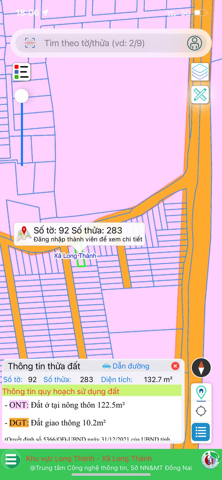Đất nền Long Thành 260m² - Tiềm năng tăng giá vượt trội!