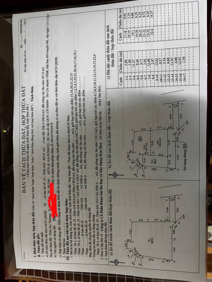 Đất nền Mê Linh 80m² mặt tiền 6m giá thoả thuận - Sổ đỏ chính chủ, xây đầu tư tốt