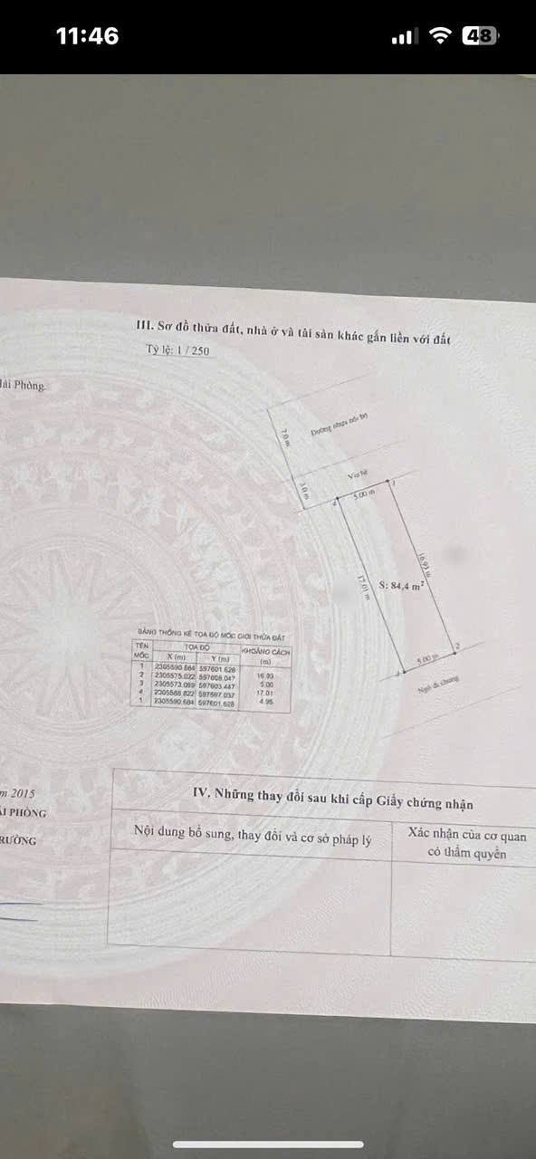 Đất nền Quận Ngô Quyền 84.4m² giá 8 tỷ - Tiềm năng tăng giá vượt trội!