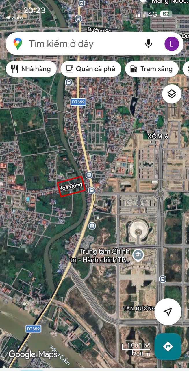 Đất nền mặt đường Hoa Động, Thủy Nguyên 100m² - Sổ đỏ chính chủ, giá 7 tỷ