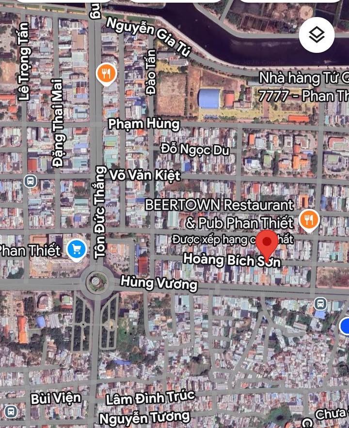 Đất Mặt Tiền Hoàng Bích Sơn Phan Thiết 100m² - Sổ Hồng Sẵn Sàng