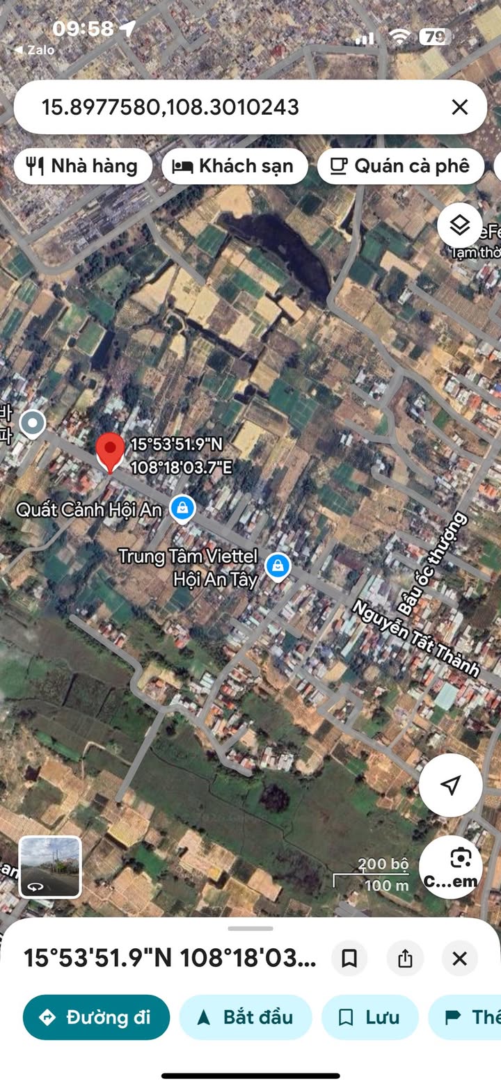 Đất Nền Mặt Tiền Nguyễn Tất Thành, Điện Bàn - 193m² Giá 5 Tỷ