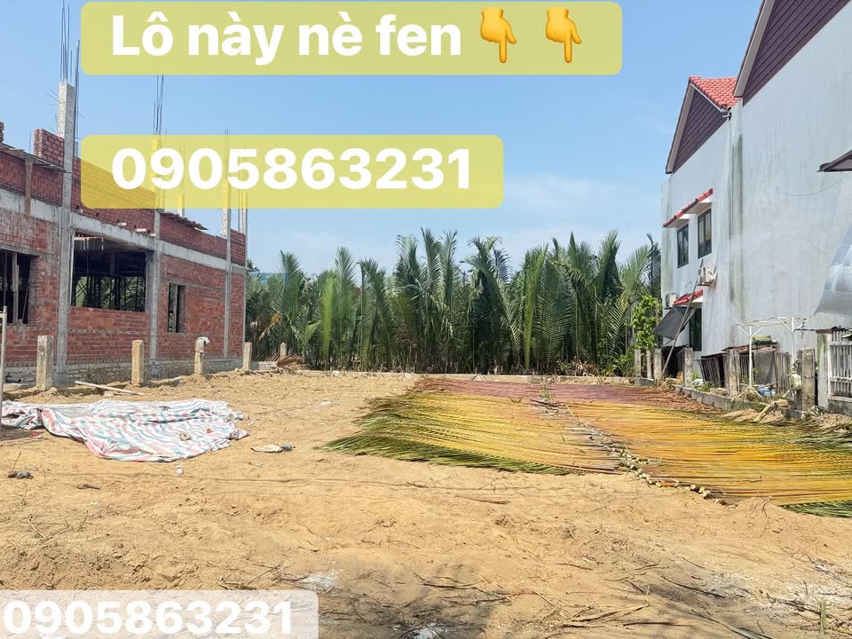 Bán Gấp 2 Lô Đất Liền Kề Cẩm Thanh, Hội An - View Dừa Nước Mát Lạnh