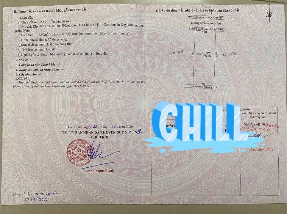 Đất nền Duy Xuyên 126m² - Sổ đỏ chính chủ, 2 mặt đường!