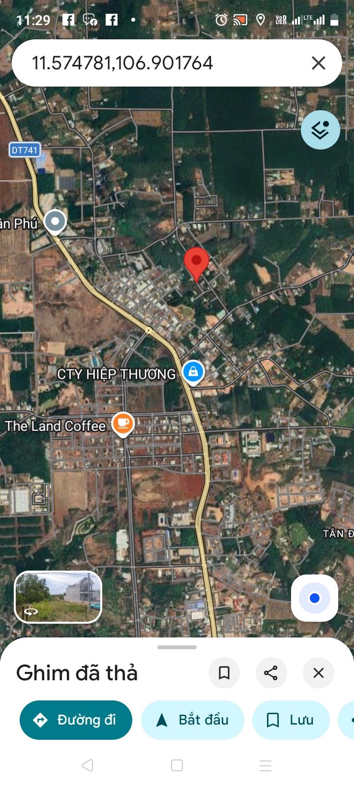 Đất Nền 144m² P. Tân Phú, Đồng Xoài - Giá Bán Gấp 500 Triệu