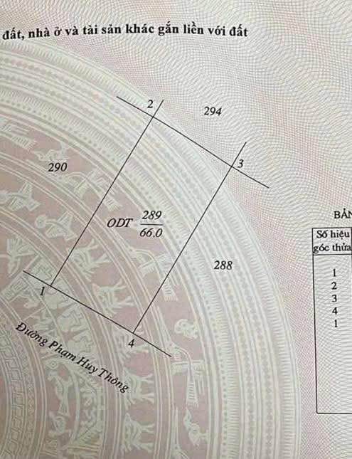 Đất nền Nam Định, Phạm Huy Thông 66m² - Đường to ô tô!