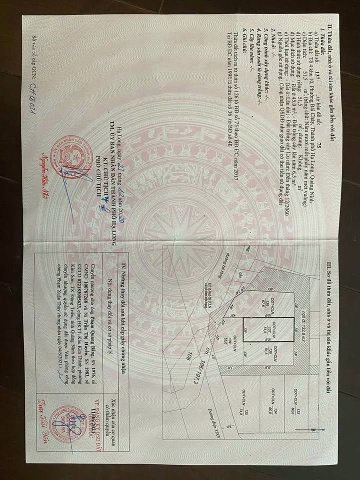 Bán Đất Nền Tổ 10 Bãi Cháy 51.5m² - Ô Góc, Sổ Đỏ, Giá Tốt