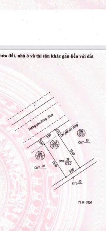 Đất nền Sa Động Bảo Ninh Đồng Hới 172m² 2.999 tỷ - Đường to ô tô