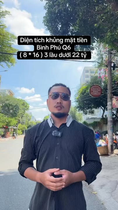 Nhà mặt tiền Bình Phú P10 Q6 128m² - Chính chủ bán