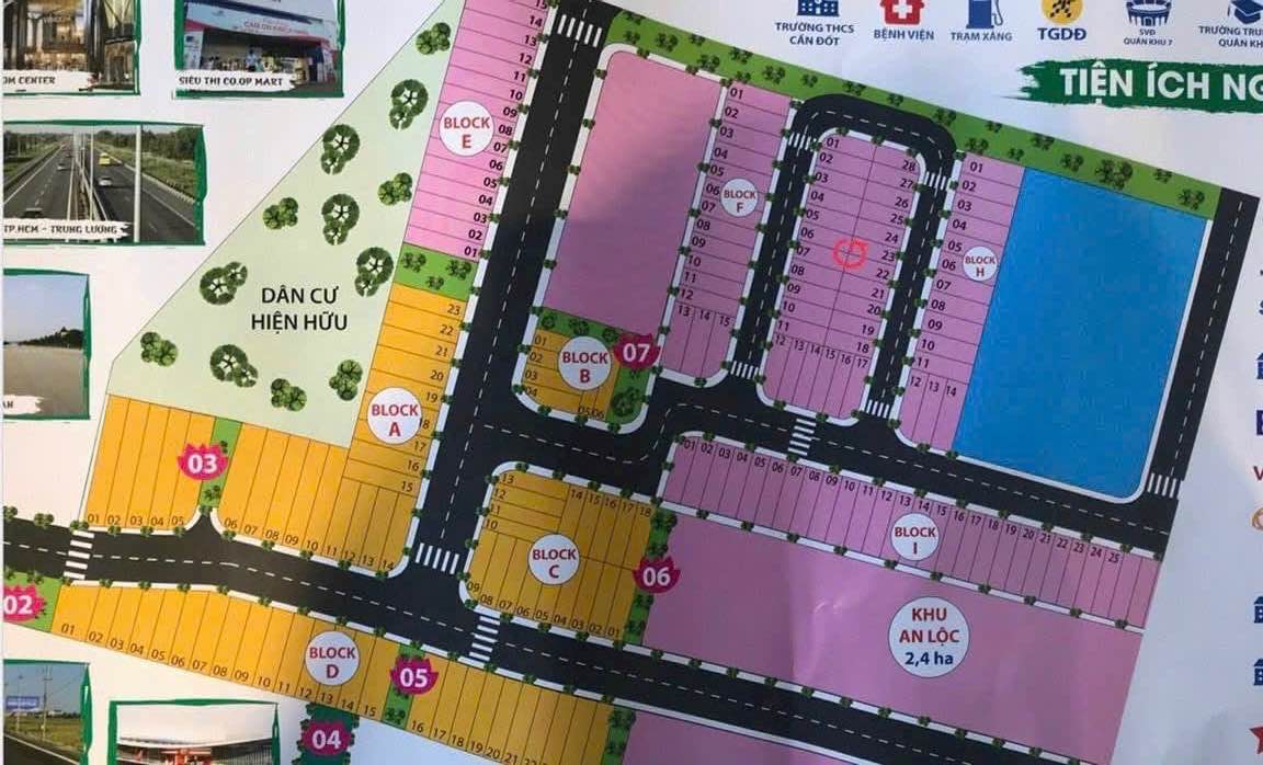 Đất nền KDC An Nhiên Tân An 83m² - Sổ đỏ chính chủ!