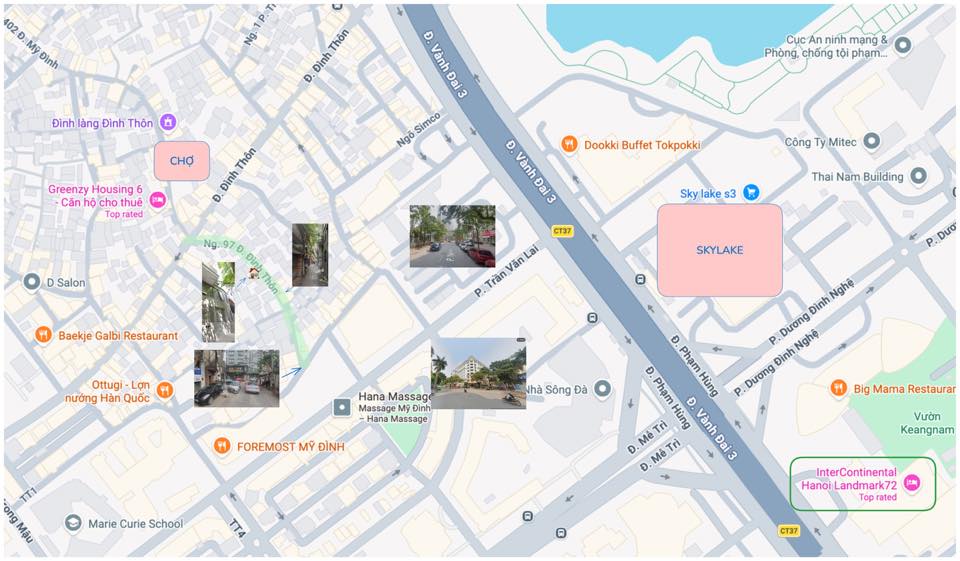 Cho thuê Căn hộ Studio 40m² Đình Thôn - Giá hời 4.5 triệu/tháng